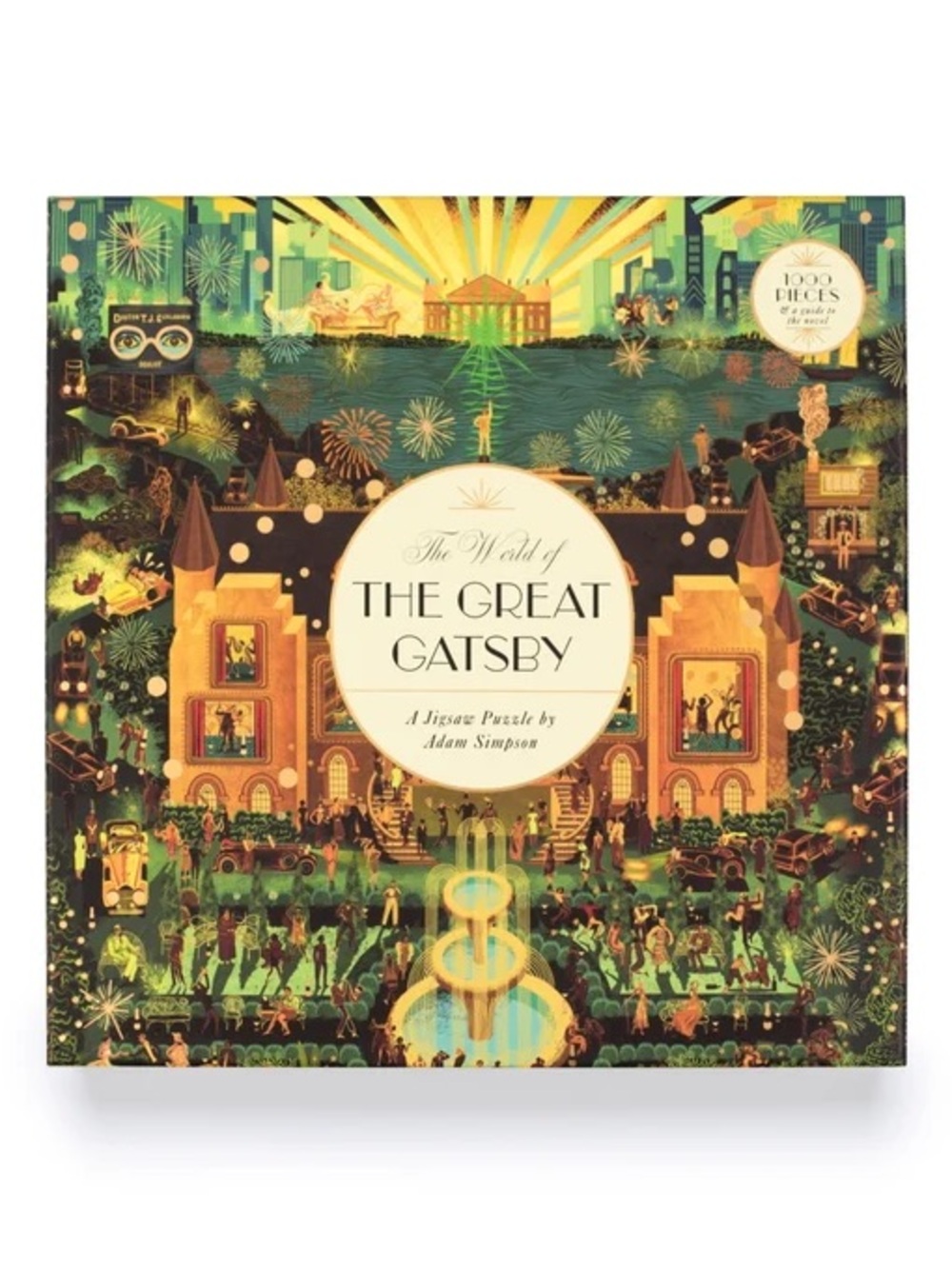 The World of The Great Gatsby 1000-piece puzzle by Adam Simpson